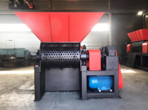 Шредер одновальный ШГ-200 для пластика, резины, дерева, бумаги, шин, картона, металла, костей